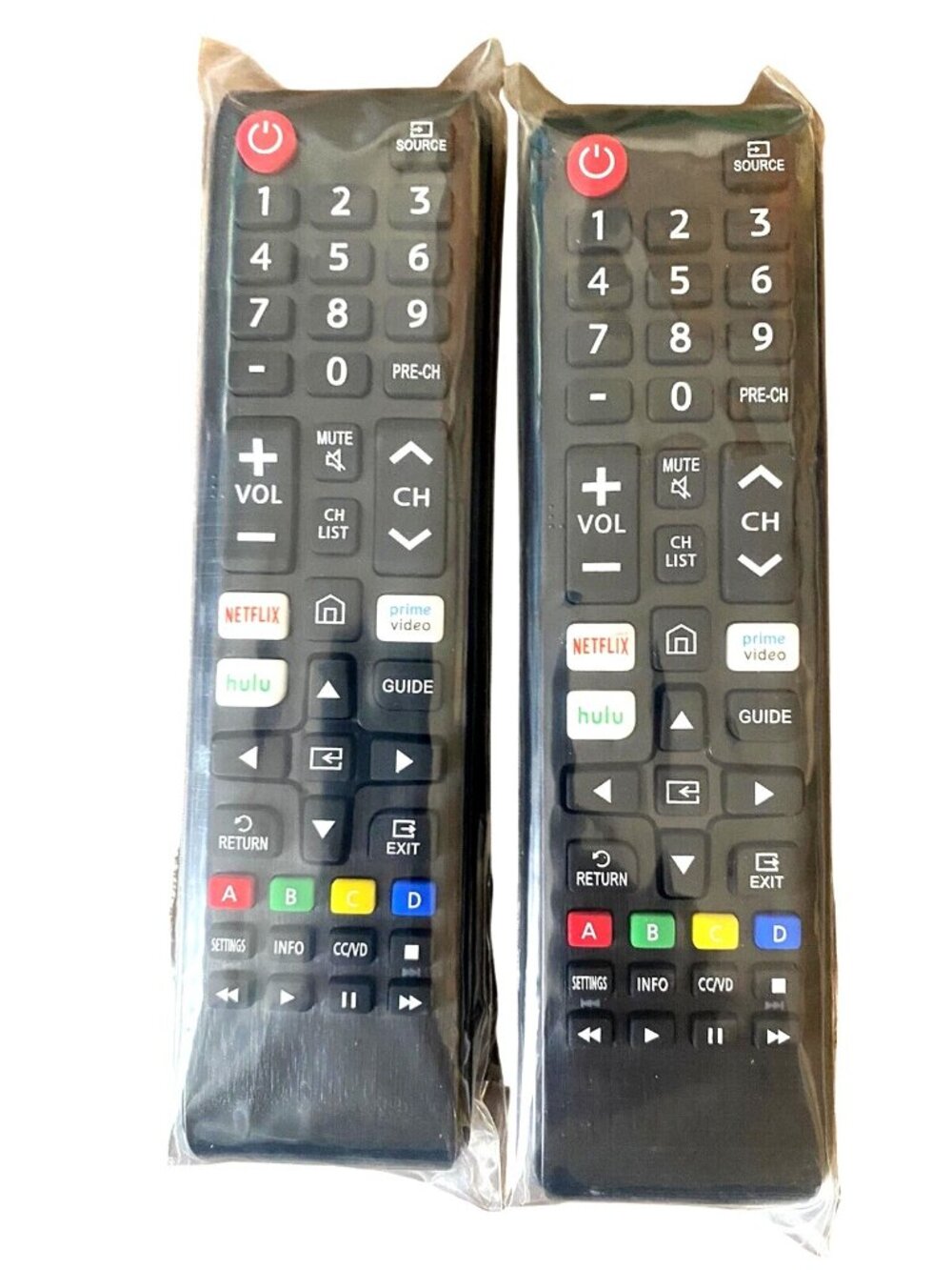 (Pack of 2) Universal LG Remote Control For LG Smart/ LED/ LCD TVs NEW